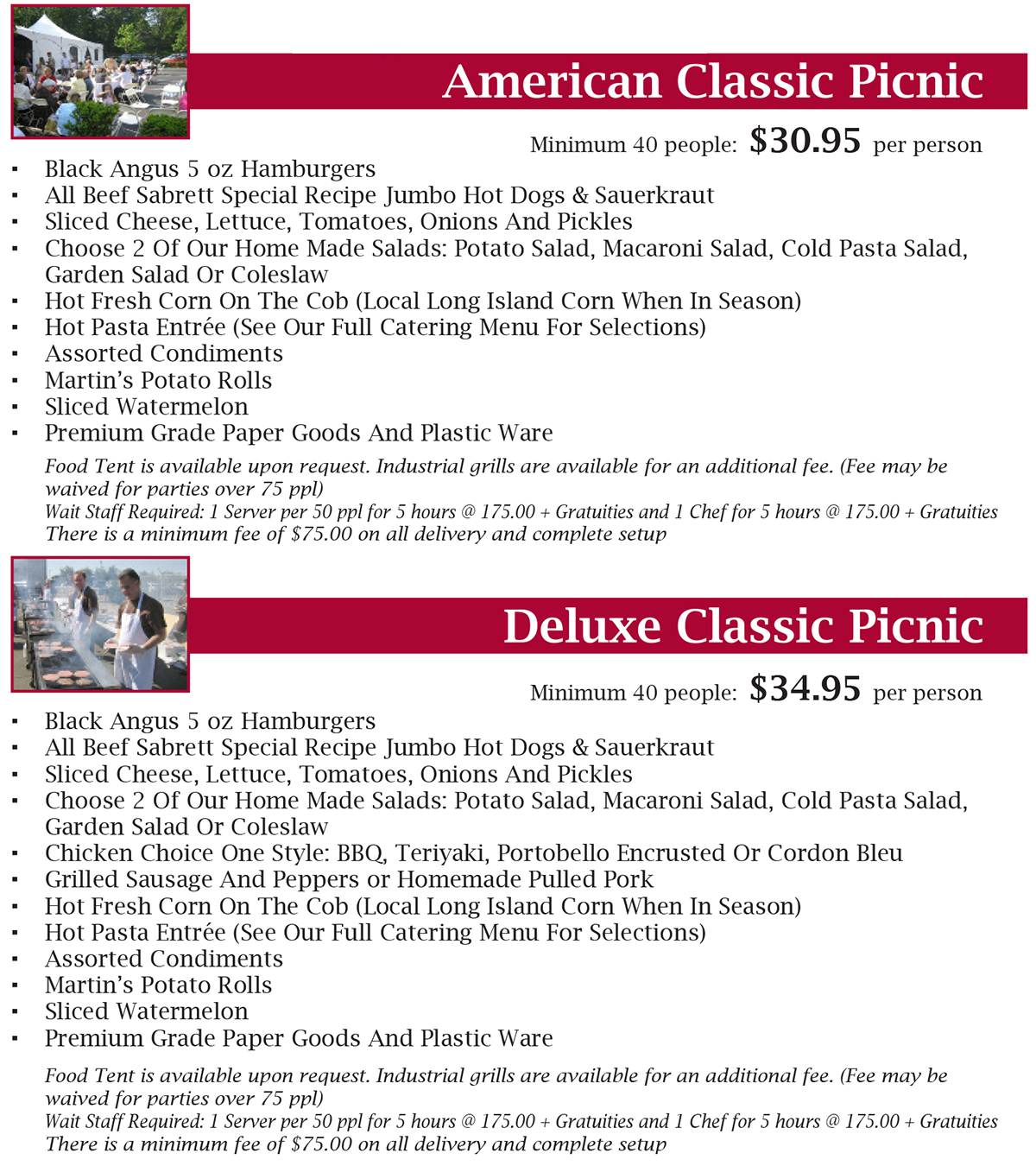 BBQ Menu Page 2