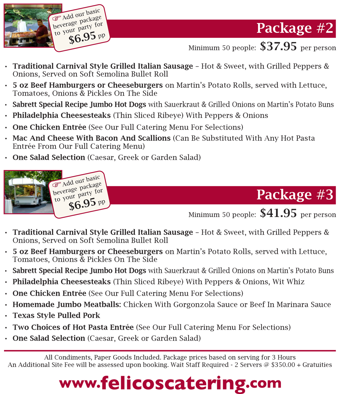 Sausage trailer menu page 3